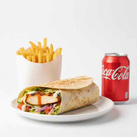 CHICKEN WRAP MEAL