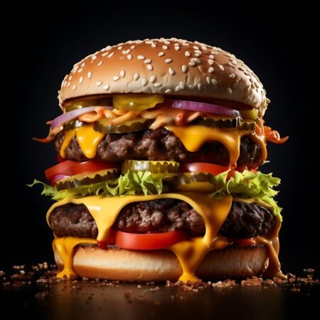 SPICY DOUBLE FILLET BURGER