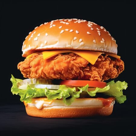 CHICKEN SPICY BURGER