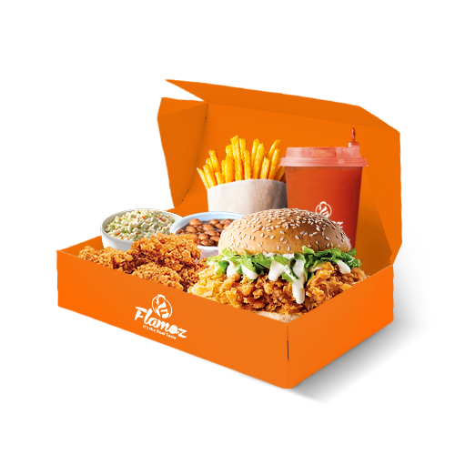 Chicken Fillet Burger Box
