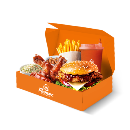 BBQ Burger Box